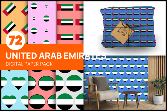 Download United Arab Emirates Wrapping Paper - Wrapping paper Collection