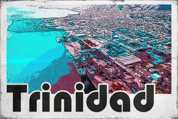 Download Trinidad and Tobago Carribean Retro Post - Carribean Collection