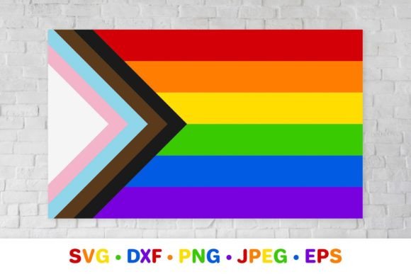 Download LGBTQ Progress Pride Rainbow Pride Flag. - Pride rainbow Collection