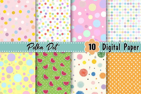 Download Polka Dot Digital Paper - Polka dot Collection
