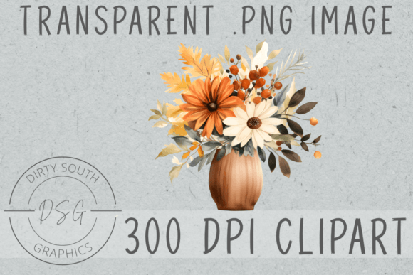 Download Watercolor Autumn Flower Arrangement - Autumn flower Collection