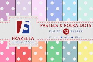 Download Pastel & Polka Dots Digital Paper Collection - Polka dot Collection