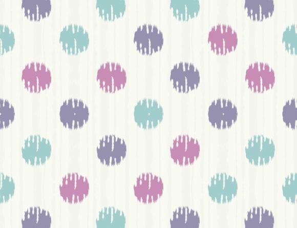 Download Polka Dots Ikat Colorful Stripes Pattern - Polka dot Collection