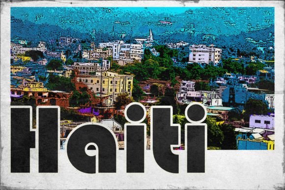 Download Haiti Carribean Retro Poster - Carribean Collection